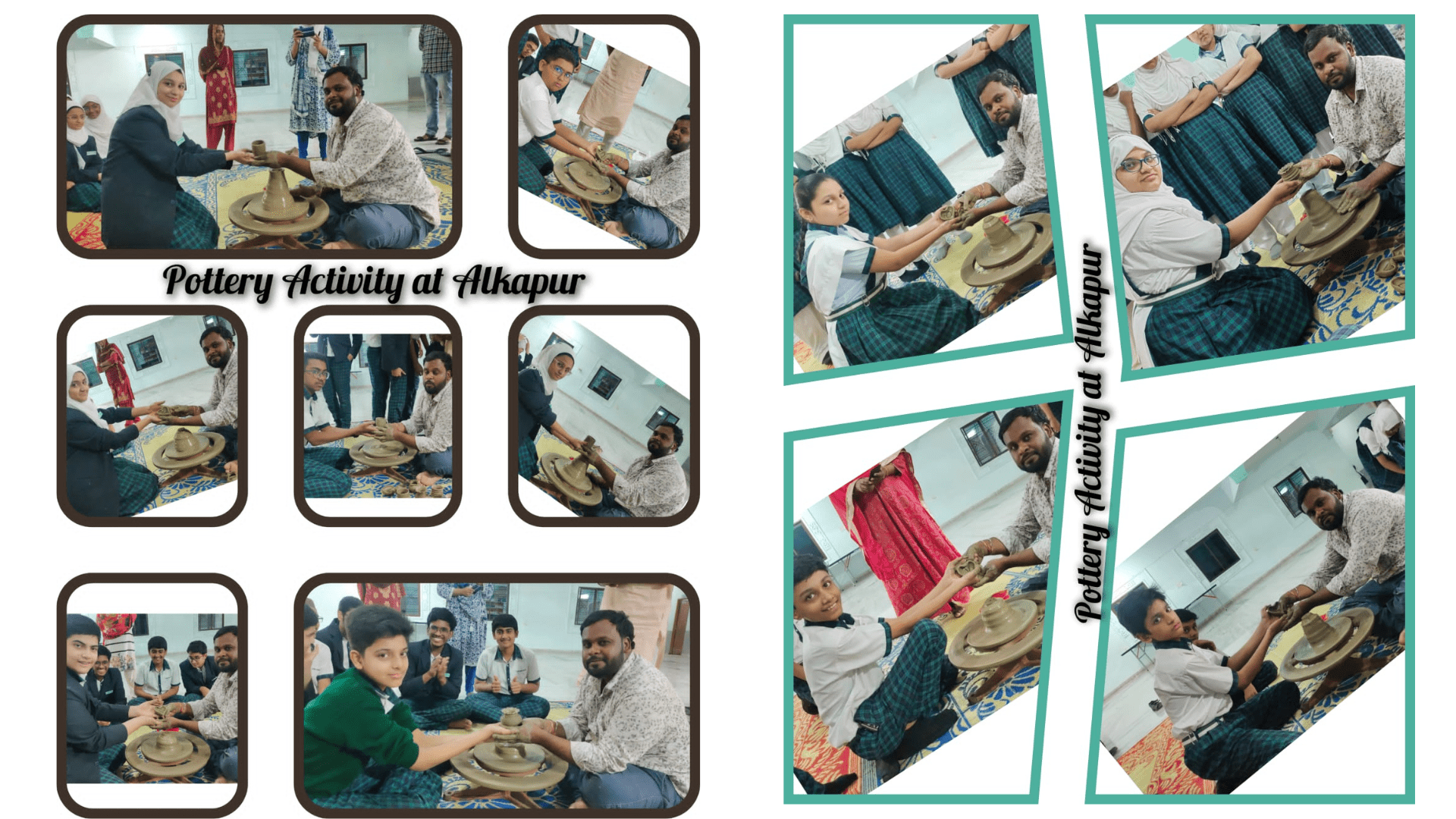 Glimpses of POTTERY ACTIVITY